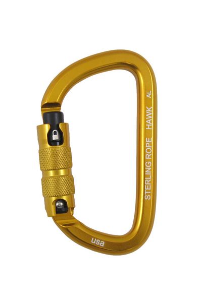 Sterling Rope - Карабин Hawk Autolock Asymmetrical D Carabiner
