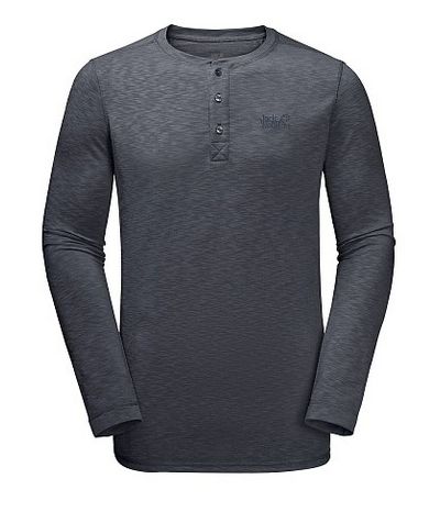 Jack Wolfskin - Лонгслив мужской Winter Travel Henley Men