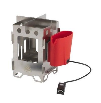 Robens - Щепочница с зарядным устройством Woodsman Stove & Charger