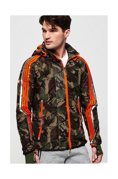 Superdry - Ветрозащитная куртка Sprint Attacker Camo Jacket