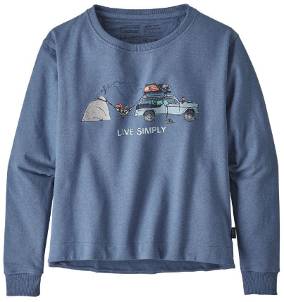 Женский свитшот Patagonia Live Simply Lounger Uprisal Crew Sweatshirt