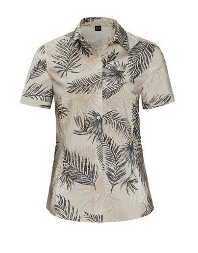 Jack Wolfskin - Очень легкая женская рубашка Sonora Palm Shirt