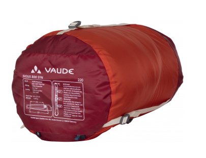 Спальный мешок Vaude Sioux 800 XL SYN -3 правосторонний