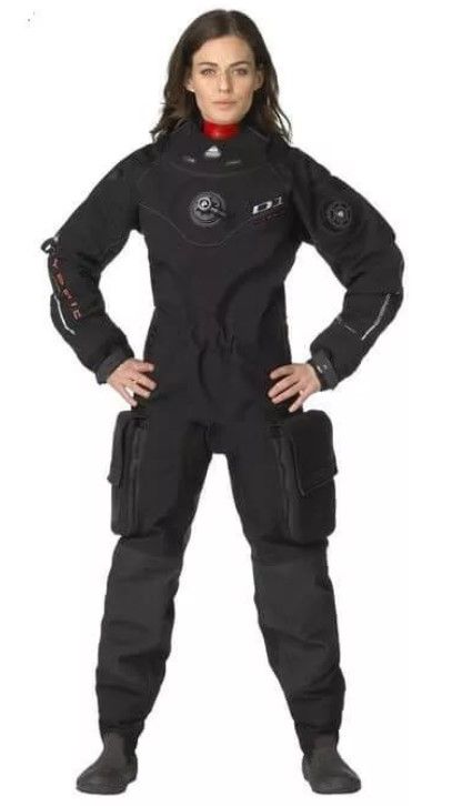 Waterproof - Сухой высококачественный гидрокостюм для женщин D1 Hybrid ISS