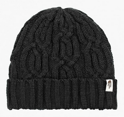 The North Face – Зимняя шапка с подворотом Cable Minna Beanie