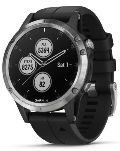 Garmin - Мультиспортивные часы Fenix 5 PLUS Glass RUSSIA