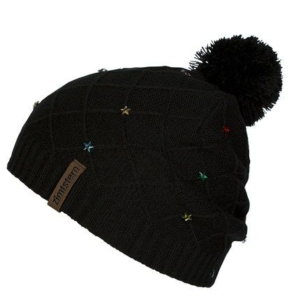 Женская шапка с помпоном Zimtstern Beanie Mademoiselle Women