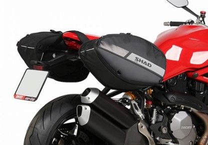 Удобные боковые кофры для мотоцикла Shad SL52