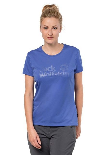 Jack Wolfskin - Быстросохнущая футболка Rock Chill Logo T Women