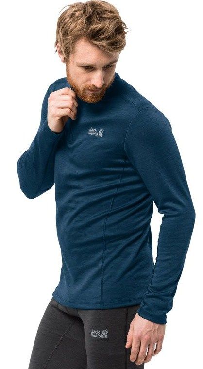 Jack Wolfskin - Мужская термофутболка Arctic XT Half Zip Men