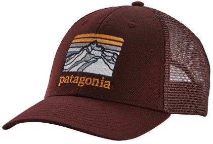Patagonia - Шестипанельная кепка Line Logo Ridge Lopro Trucker Hat