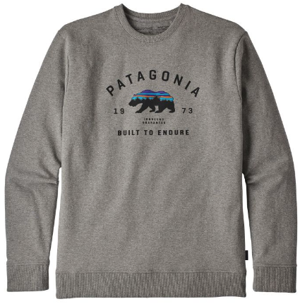 Patagonia - Мужской пуловер Arched Fitz Roy Bear Uprisal Crew Sweatshirt