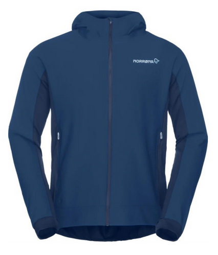 Norrona - Куртка легкая для мужчин Bitihorn Windstopper Zip-Hood
