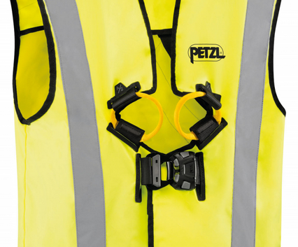 Petzl - Привязь с жилетом для спасательных работ Newton Easyfit Hi-Viz
