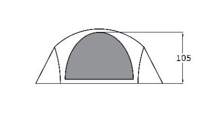 Палатка двухслойная Bercut Универсал-2