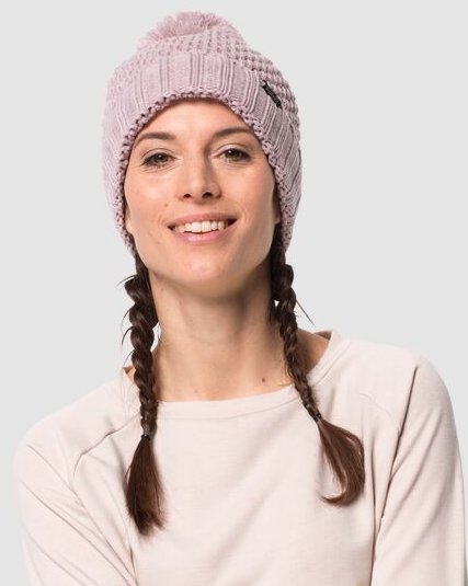 Jack Wolfskin - Стильная женская шапка Highloft knit cap women