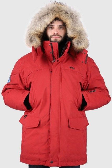 Тёплая мужская куртка-аляска Laplanger