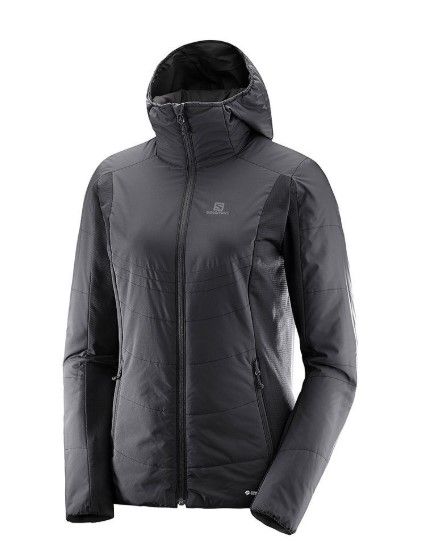 Salomon - Куртка мембранная утепленная Drifter Mid Hoodie W