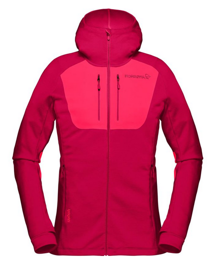 Norrona - Женская флисовая куртка Lyngen Powerstretch Pro Zip Hoodie