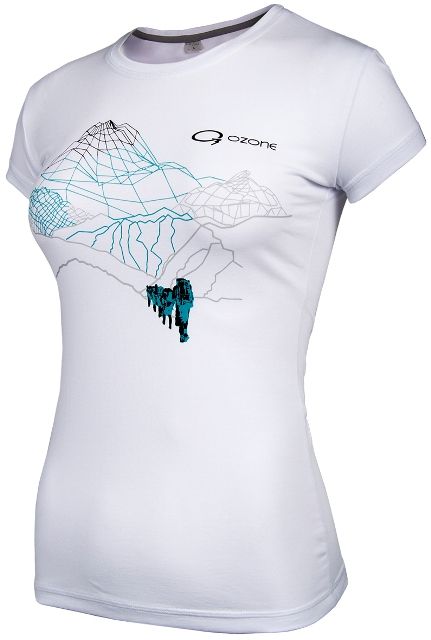 Легкая женская футболка O3 Ozone Gait O-Plex