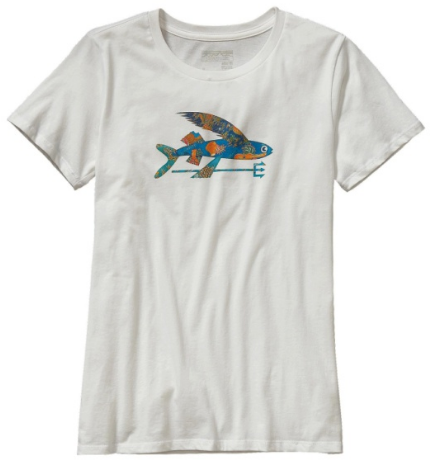 Patagonia - Женская футболка Isle Wild Flying Fish