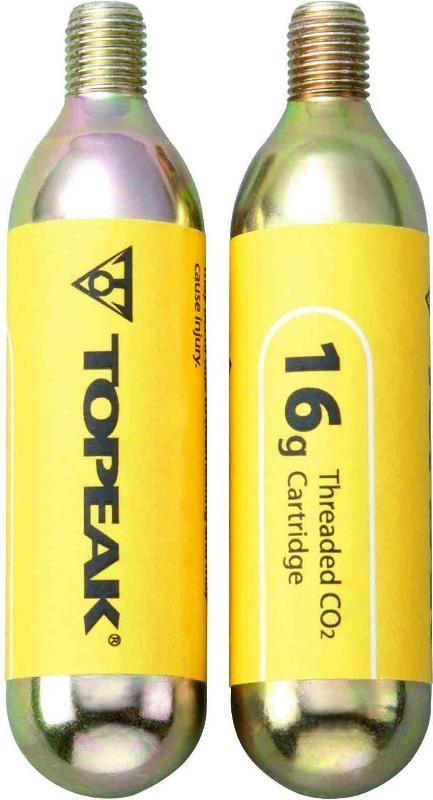 Topeak - Резьбовые баллончики CO2 16G