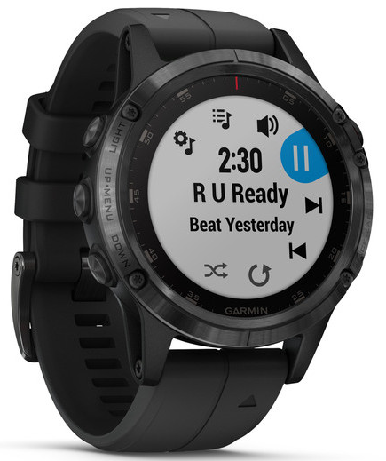 Garmin - Мультиспортивные часы Fenix 5 PLUS Sapphire RUSSIA