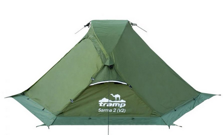 Палатка двухместная Sarma 2 (V2) Tramp
