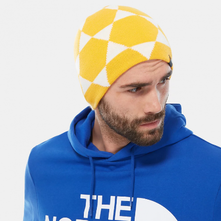 The North Face - Яркая оригинальная шапка Alpine Beanie