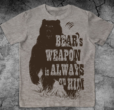 Макс-Экстрим - Качественная футболка Медведь