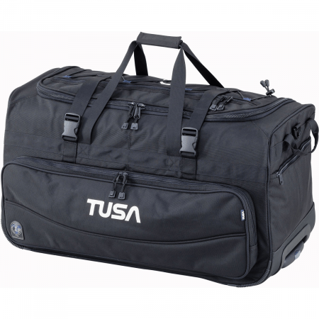 Горизонтальная сумка на колесах с выдвижной ручной Tusa RD-2 90
