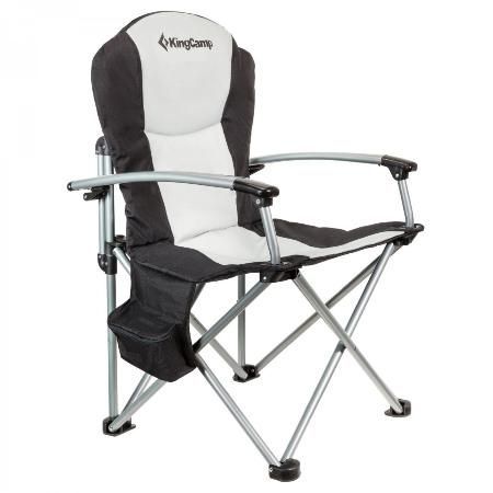 Комфортное кресло для кемпинга King Camp 3887 /3987 Deluxe Steel Arm Chair