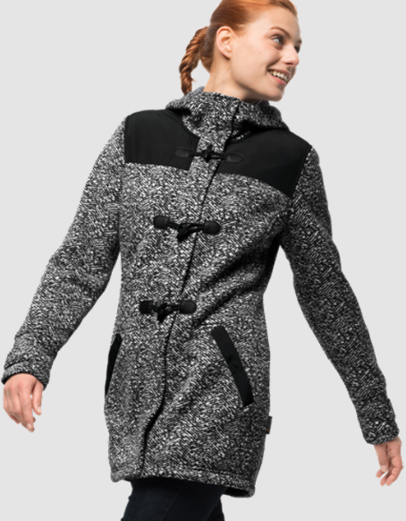 Jack Wolfskin - Пальто стильное женское Belleville Coat