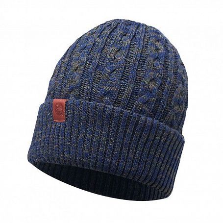Buff - Вязаная шапка с отворотом Knitted Hat Braidy