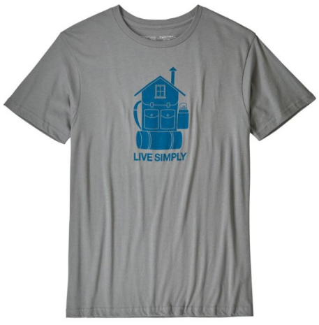 Patagonia - Легкая футболка Live Simply Home Organic T-Shirt