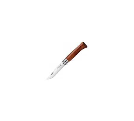 Opinel - Нож с рукоятью из бубинги и чехлом №8 VRI Luxury Tradition Bubinga