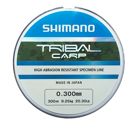 Shimano - Леска карповая прочная Tribal Carp 300м