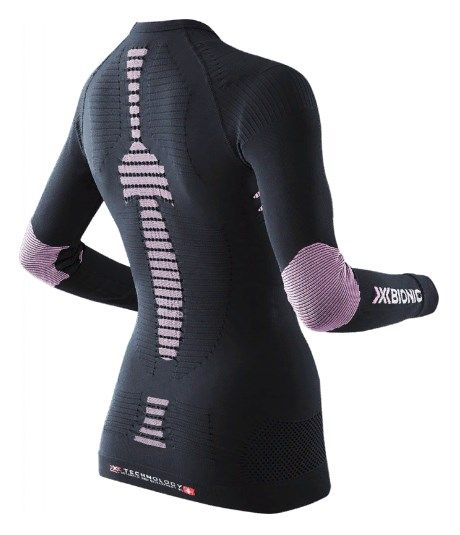 X-Bionic - Качественная термофутболка для женщин Ski Touring Evo Lady UW Shirt V-Neck