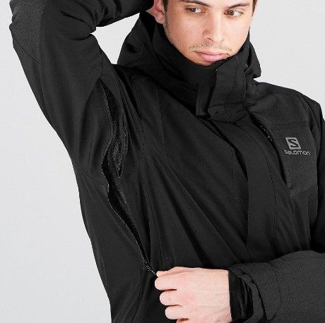 Salomon - Теплая мужская куртка Stormstrong JKT M