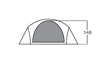 Палатка Bercut Шторм - 5