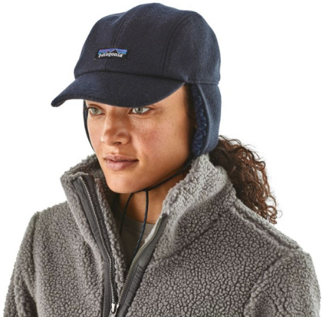 Patagonia - Утепленная кепка Recycled Wool Ear Flap Cap