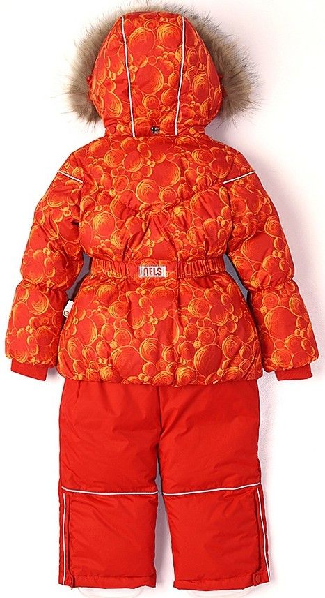 NELS - Красный детский утеплённый костюм