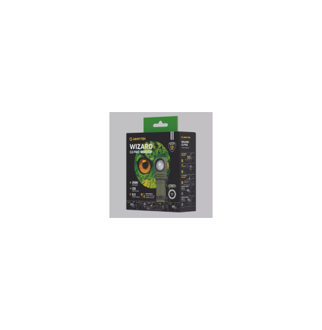 Фонарь налобный Armytek Wizard C2 Pro Magnet USB
