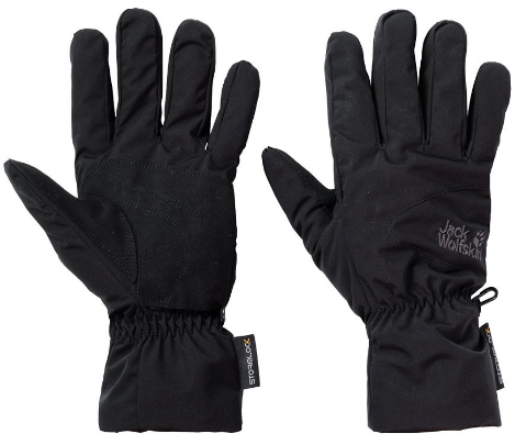Jack Wolfskin - Мужские флисовые перчатки Stormlock highloft glove