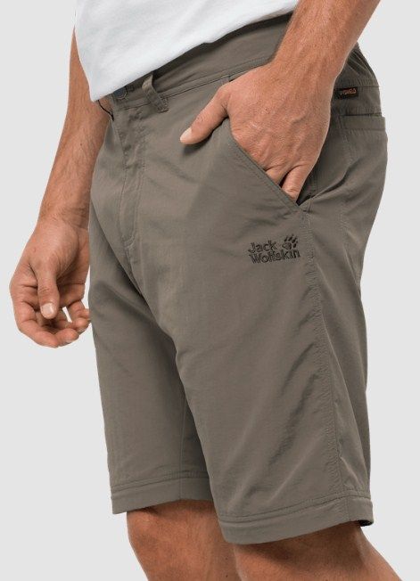 Дышащие брюки для мужчин Jack Wolfskin Canyon Zip Off Pants