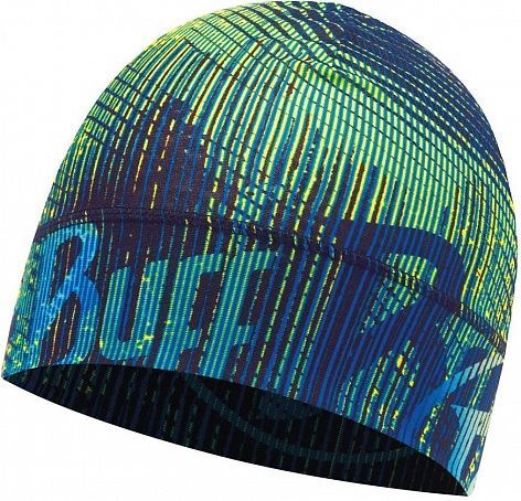 Buff - Шапка для прохладной погоды Microfiber 1 Layer Hat Flash Logo Multi