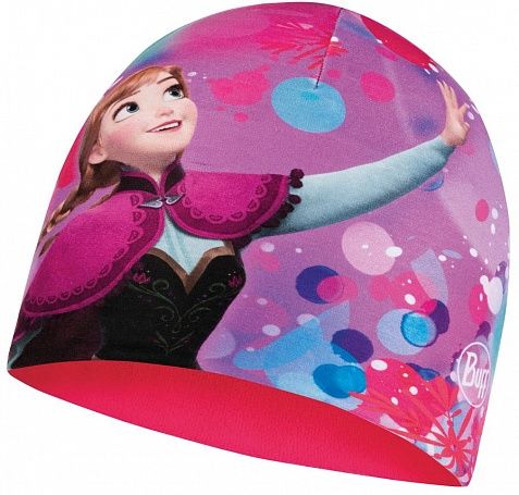 Buff - Детская шапка на флисе Frozen Micro Polar Anna Bright Pink