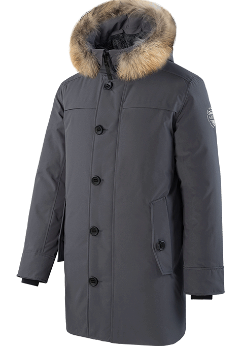 Sivera - Куртка теплая с объемным капюшоном Наян