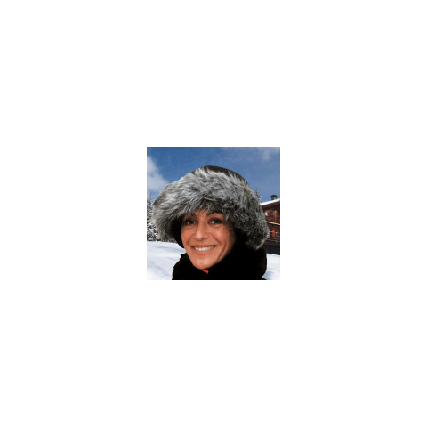 Аксессуар на шлем с мехом Coolcasc E002 Grey Fur