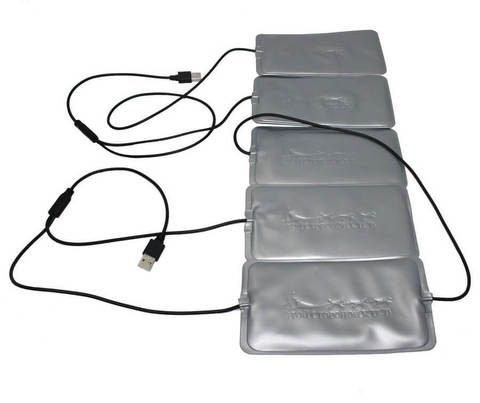Комфортный греющий комплект без Power Bank RedLaika ГК5-USB (5 модулей, без Power Bank)